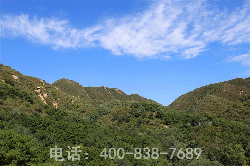 八达岭陵园的山